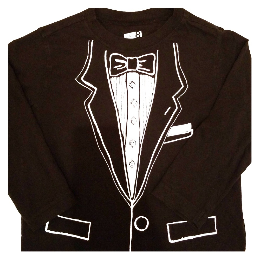 Kids Tuxedo Shirt